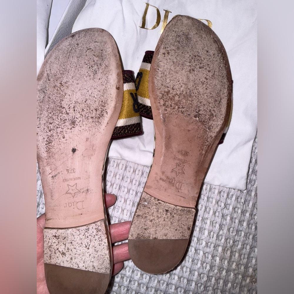 Dior Camouflage Floral Slides - Picture 7 of 8